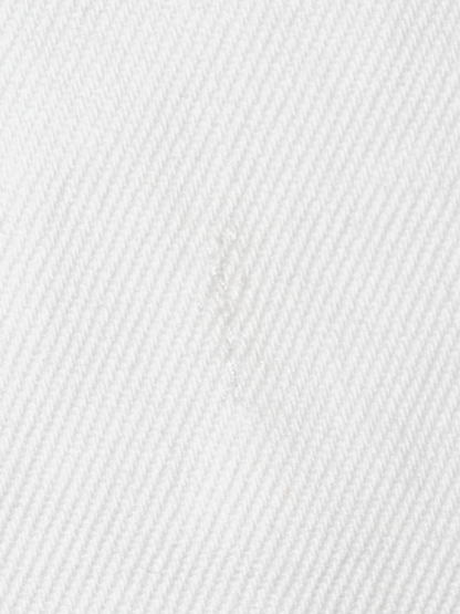 Jeansy z wysokim stanem duże kieszenie cyjanotypia S