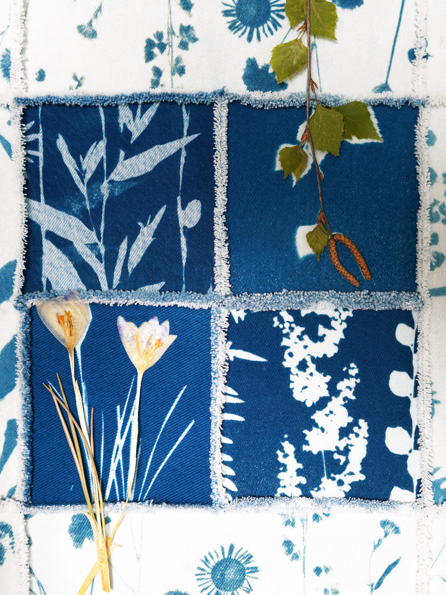 Kurtka Levi's jeansowa cyjanotypia surowe wykończenie oversize S-L